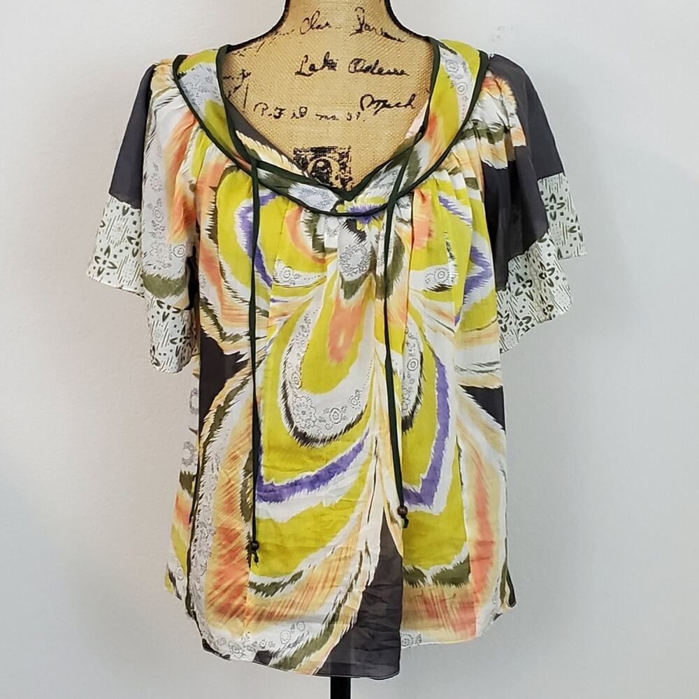 Postella Silk blend blouse sz S